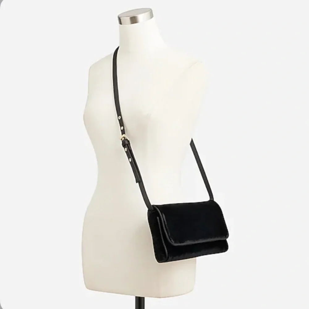 J. Crew NWT Florence Convertible Clutch‎ with Beads - Silver